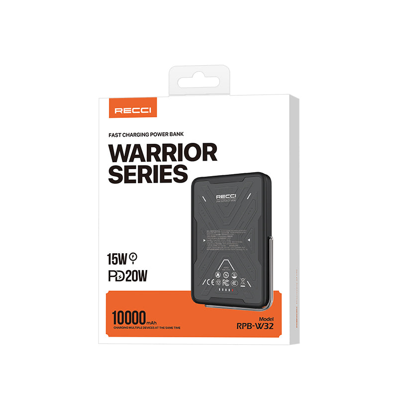 WARRIOR SERIES Magnetic Power Bank With Holder