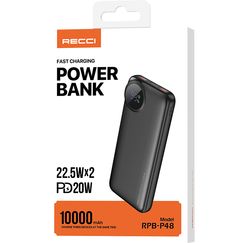 22.5W Fast Charging Power Bank 50000 Mah