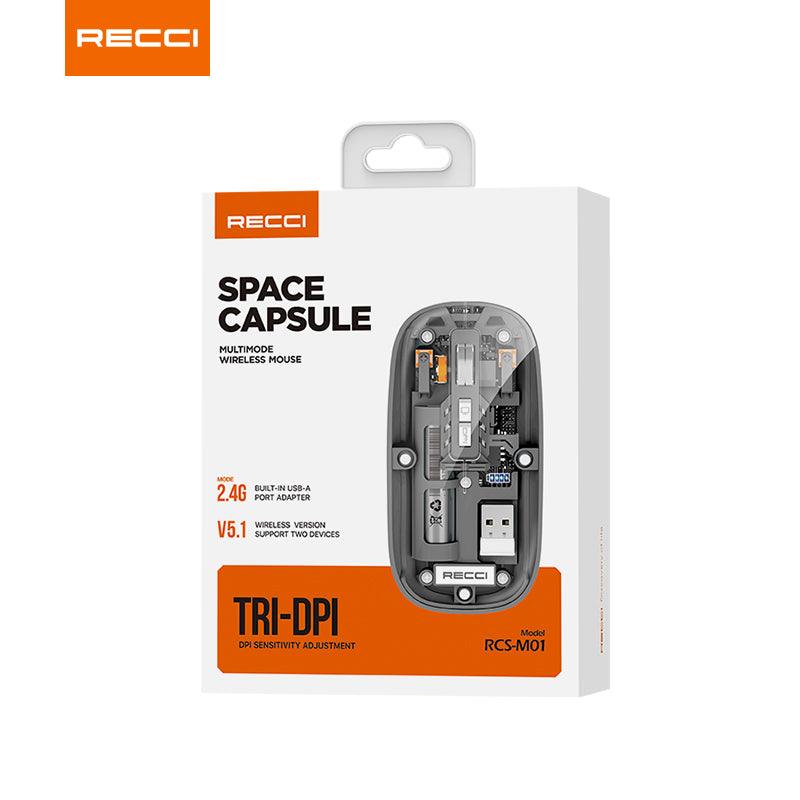 Recci RCS-M01 Space Capsule Wireless Mouse - reccimaxco