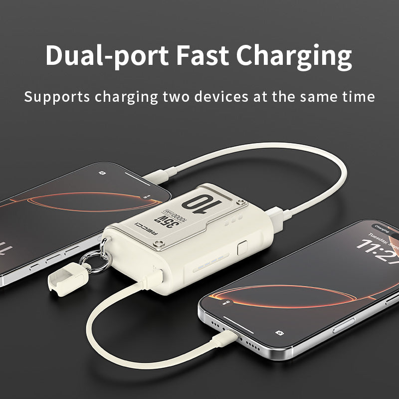 35W Fast Charging Power Bank With Lanyard