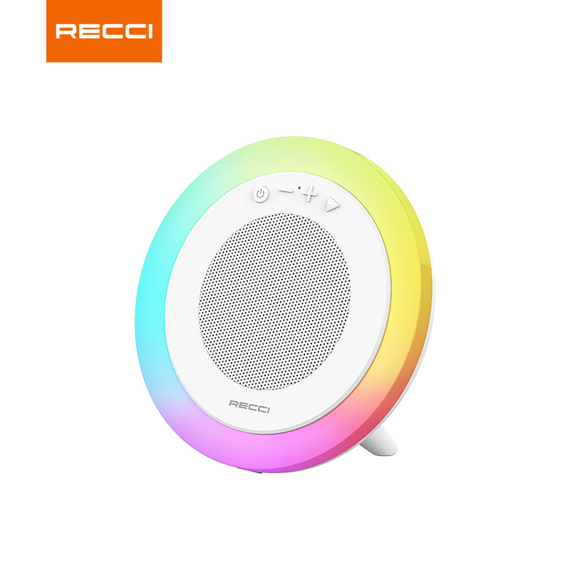 Recci RSK-W42 MOONUGHT Wireless Bluetooth Speaker HIFI With RGB Lamp - reccimaxco