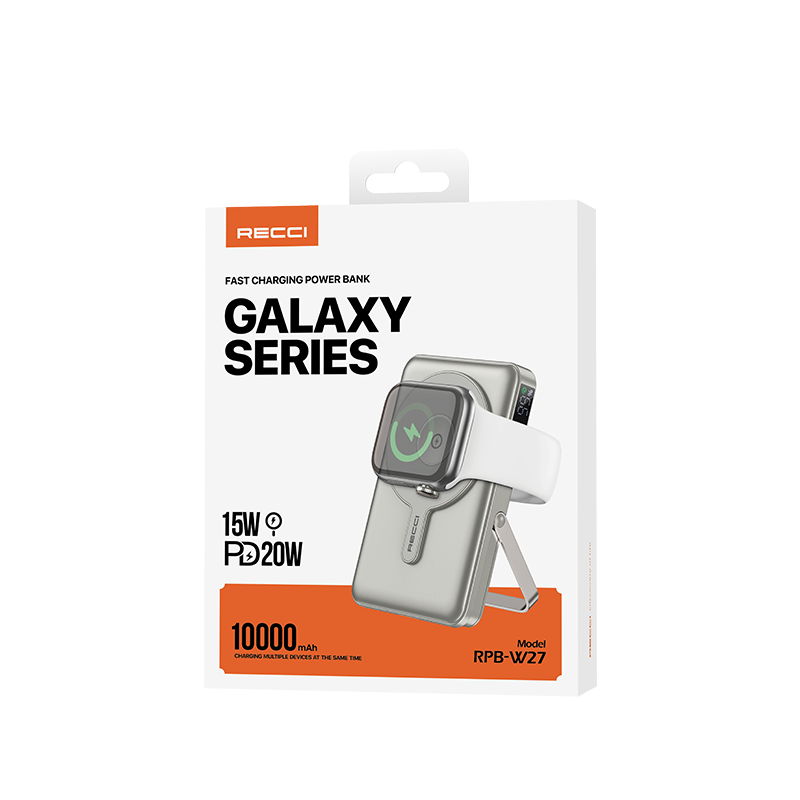 GALAXY Magnetic Charging Power Bank With Holder