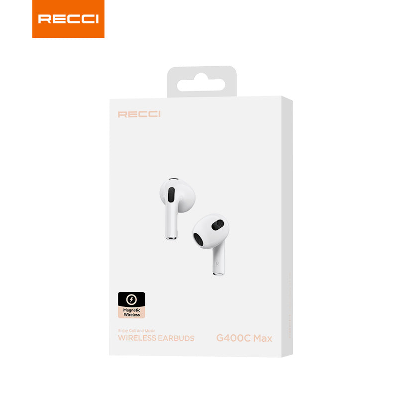 Recci G400C Max Wireless Earbuds Airpods - reccimaxco