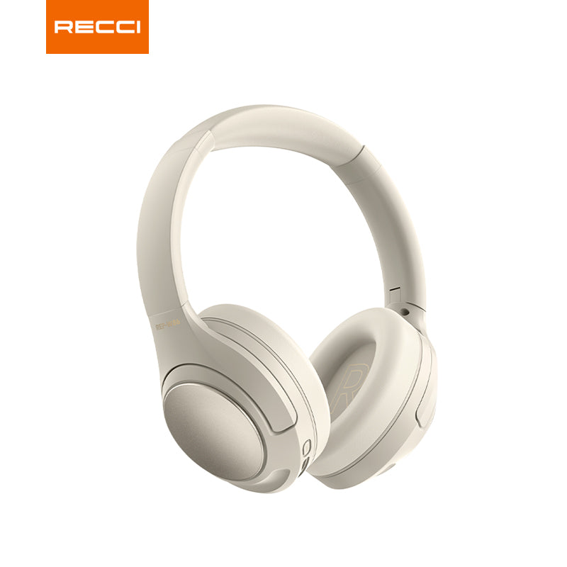 Recci REP-W86 ANC Over-Ear Headsets for Premium Noise-Canceling Comfort