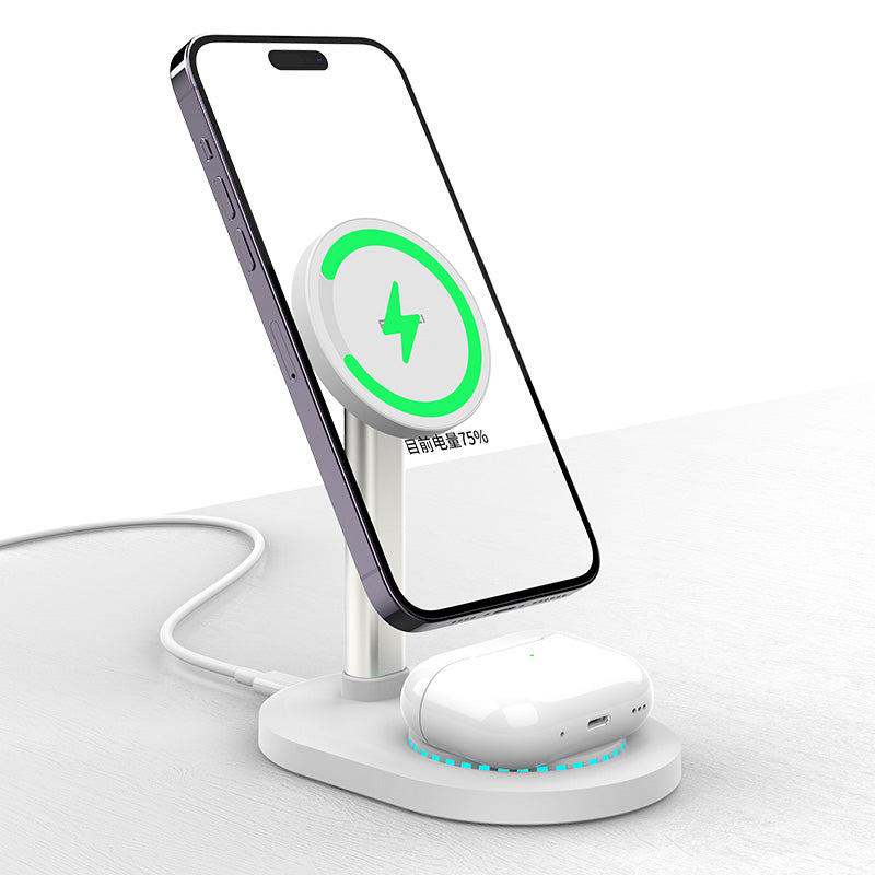 2 In 1 Wireless Charger With Holder