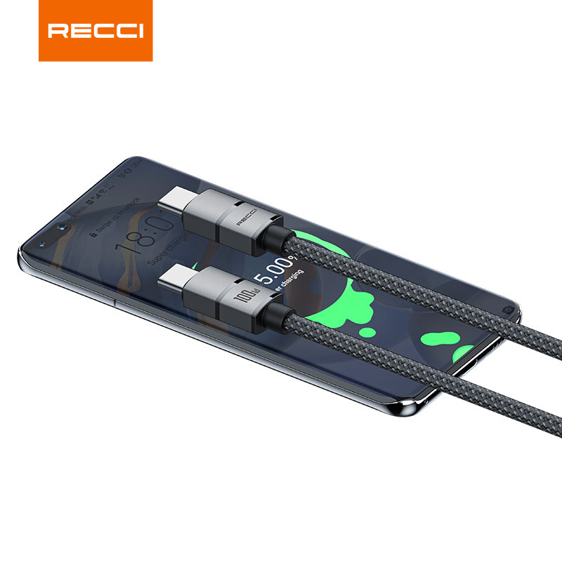 Recci RS08/12 WARRIOR PD Fast Charging Data Cable Series - reccimaxco