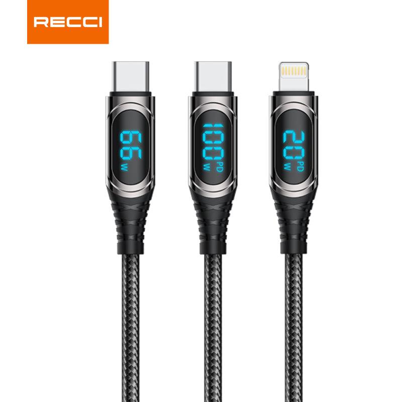 Recci Ghost LED Data Cable（120CM） - reccimaxco