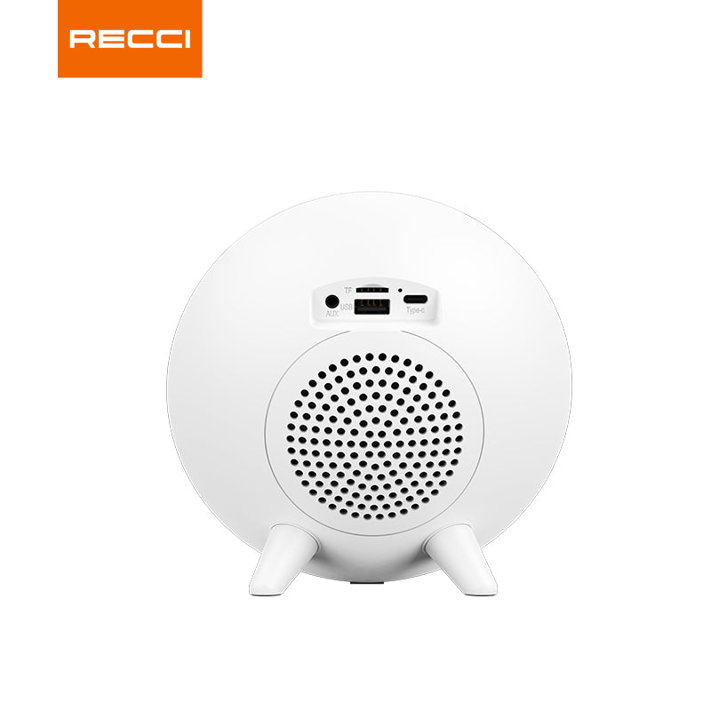 Recci RSK-W42 MOONUGHT Wireless Bluetooth Speaker HIFI With RGB Lamp - reccimaxco