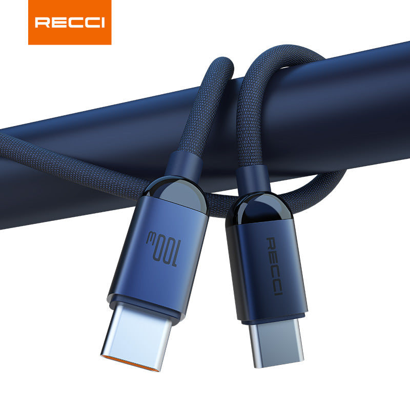 Recci RS09 Crystal PD Fast Charging Data Cable Series - reccimaxco