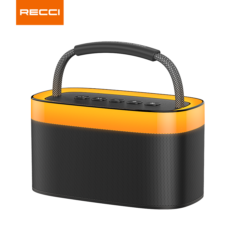 Recci RSK-W40 Phantom Wireless Bluetooth Speaker HIFI RGB Atmosphere Light 16W - reccimaxco