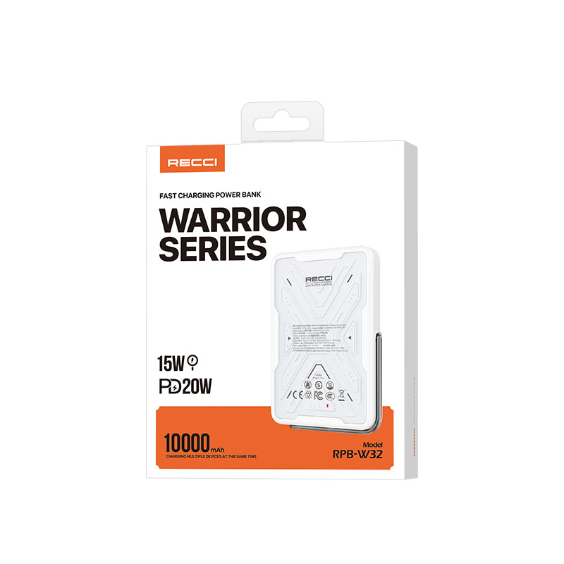 WARRIOR SERIES Magnetic Power Bank With Holder